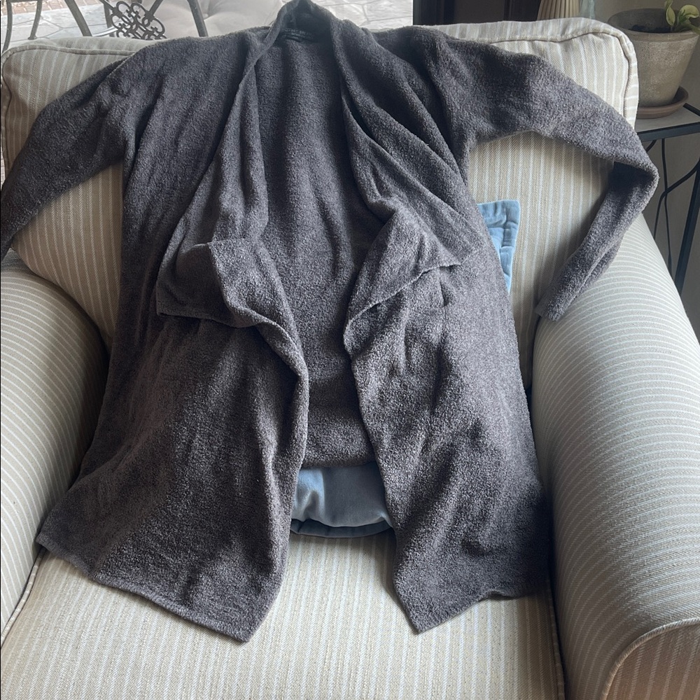 Barefoot Dreams Gray Cardigan